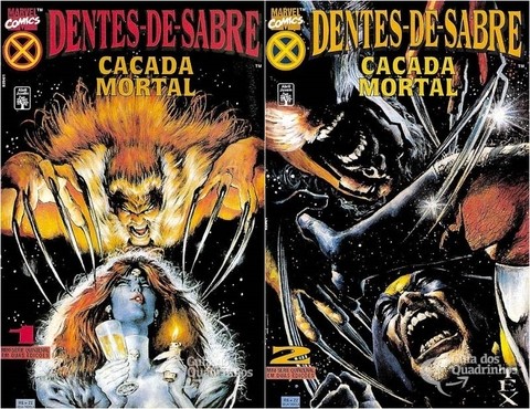 Dentes-De-Sabre - Caçada Mortal - 2 edições - Série Completa