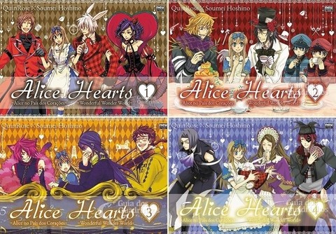 Pack Alice Hearts - 4 volumes