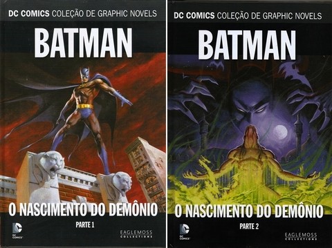 Pack Eaglemoss Dc Comics - Batman - O Nascimento do Demônio