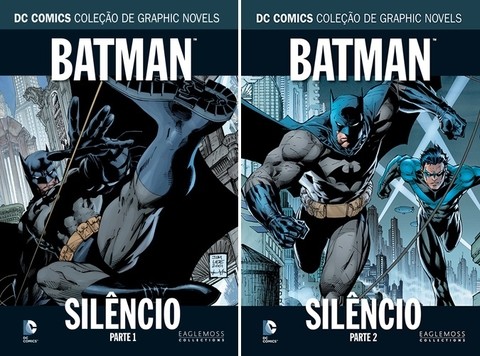 Pack Coleção Eaglemoss Batman Silêncio