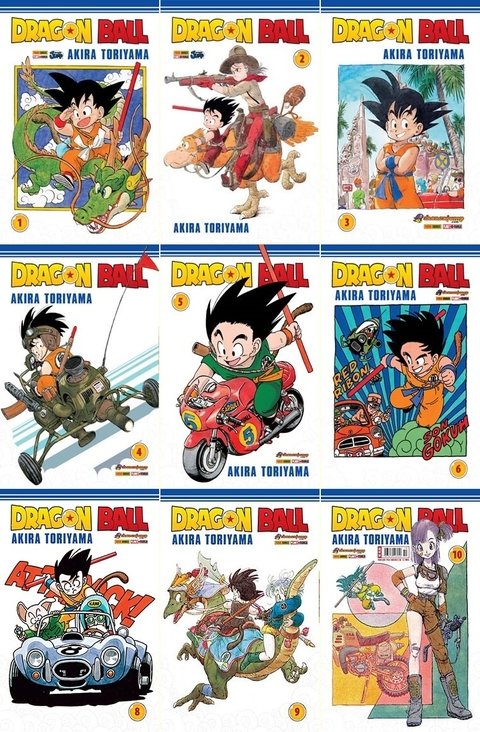 Pack Dragon Ball vol 1 a 10