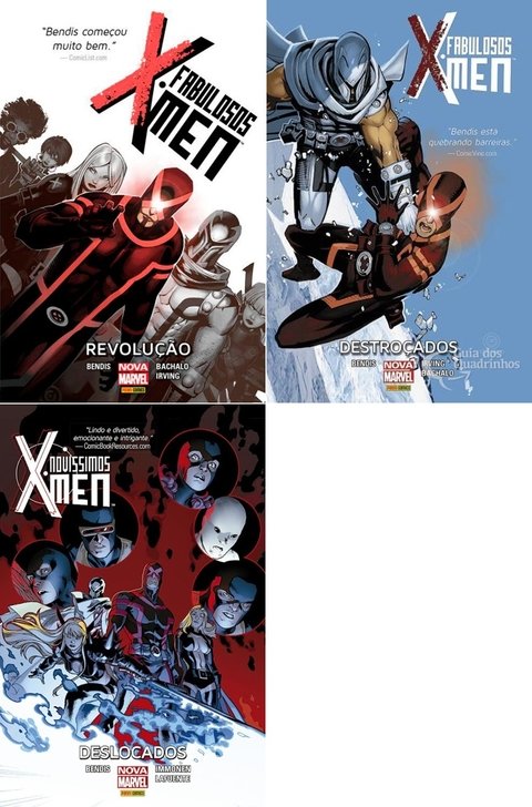 Pack Fabulosos X-Men - 3 edições