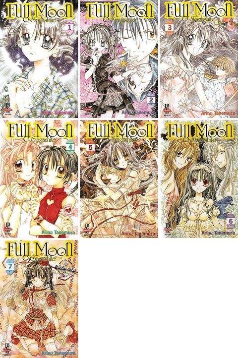 Pack Full Moon - Coleção Completa 7 volumes