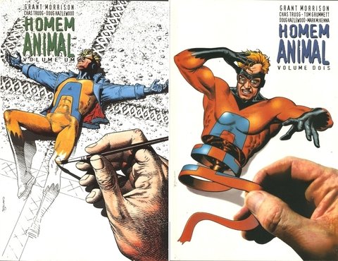 Pack Homem-Animal vol 1 e 2, de Grant Morrison