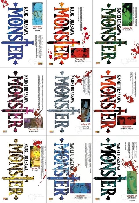 Pack Monster - 18 edições - Série Completa