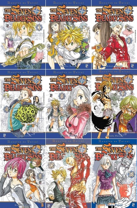 Pack The Seven Deadly Sins vol 1 a 13