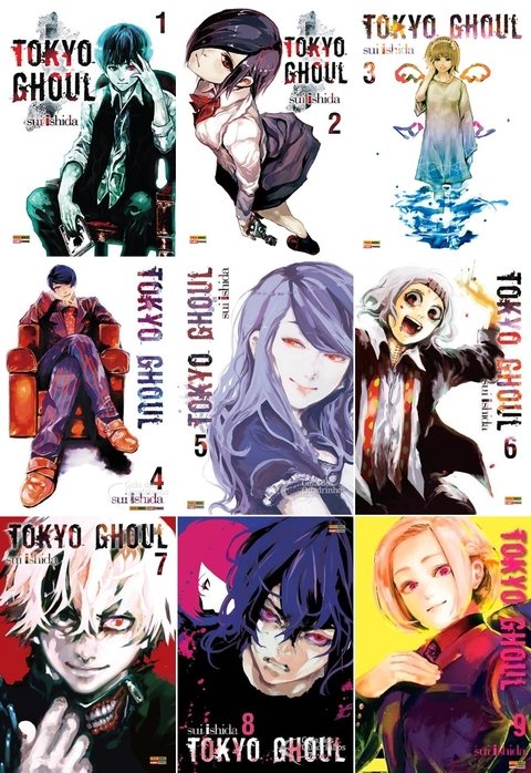Pack Tokyo Ghoul vol 1 a 9