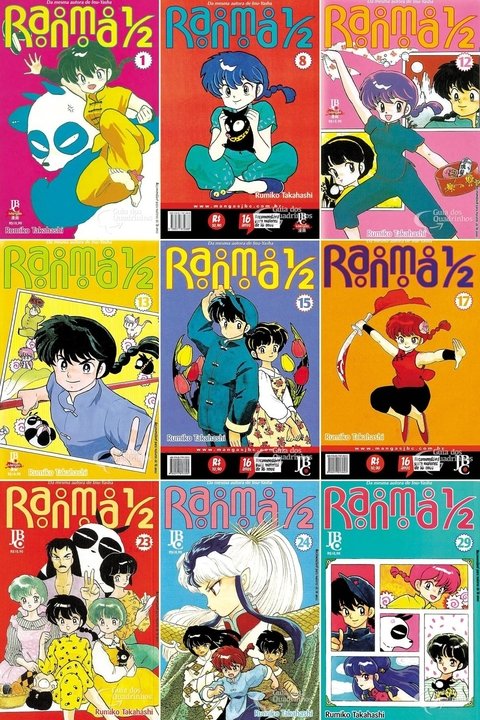 Pack Ranma 1/2 - 38 edições