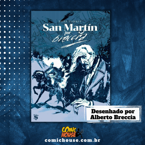 San Martín por Alberto Breccia
