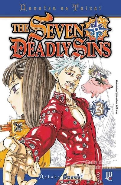 The Seven Deadly Sins Vol. 3, de Nakaba Suzuki