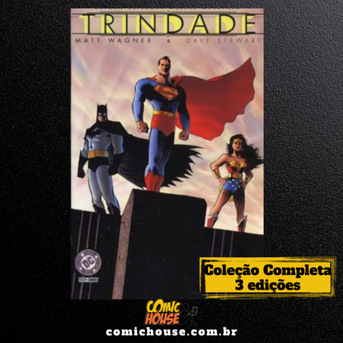 Trindade - Batman/ Superman/ Mulher-Maravilha, de Matt Wagner