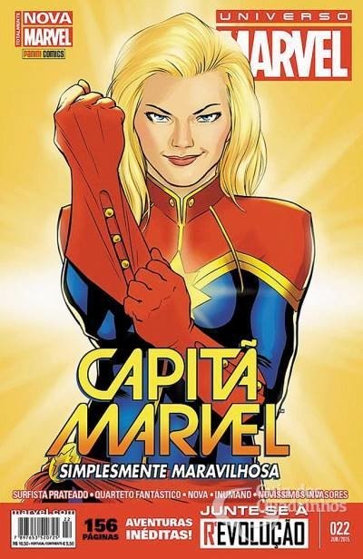 Universo Marvel nº 22 - 3ª série - Estréia da Capitã Marvel