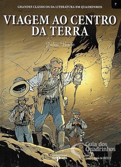 Grandes Clássicos da Literatura em Quadrinhos Vol 7 - Viagem ao centro da Terra