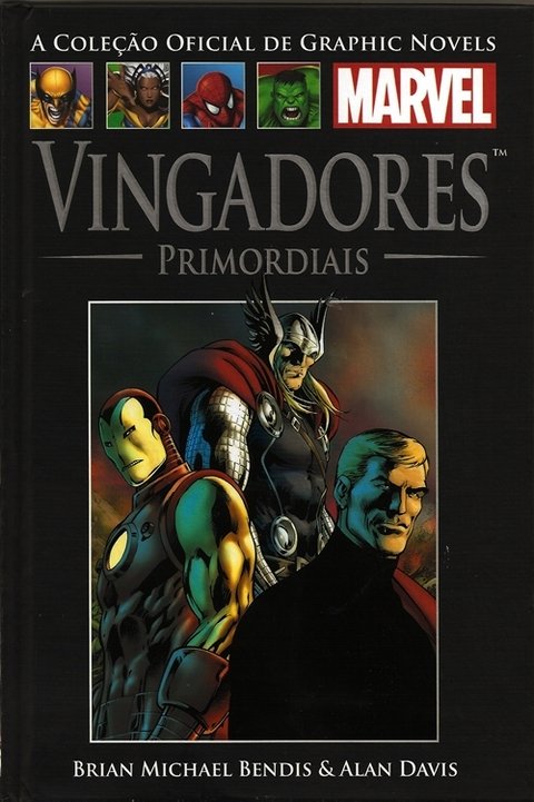 Coleção Salvat Marvel: Vingadores Primordiais, de Brain Michael Bendis e Alan Davis