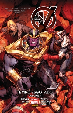 Vingadores: Tempo esgotado Vol.03, de Jonathan Hickman - Lacrada