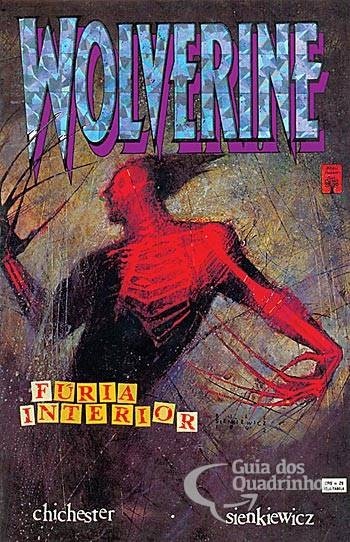 Wolverine - Fúria Interior, de Bill Sienkiewicz