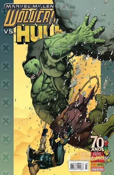 Marvel Millennium - Wolverine Versus Hulk vol 3