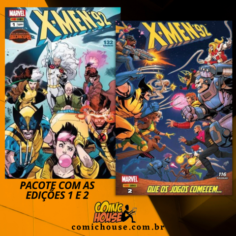 X-Men'92 Nº 1 e 2 - Pacote