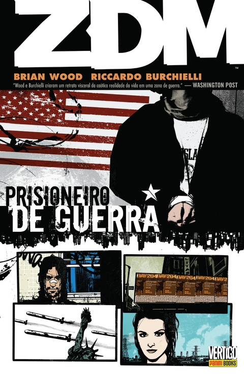 ZDM - Prisioneiro de Guerra - Vol. 2, de Brian Wood e Riccardo Burchielli