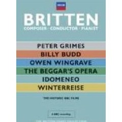 Benjamin Britten - Grimes, Budd, Wingrave, Idomeneo, Winterreise - 6 DVD - The Historic BBC Films - The Beggar´s Opera