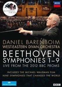 Barenboim - Beethoven Symphonies 1 - 9 - Live from the 2012 BBC - 4 DVD