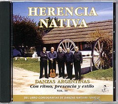 Danzas Argentinas Vol. 10 - Conjunto Herencia Nativa - CD