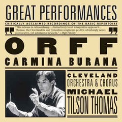 Carmina Burana - Orff - Cleveland Orchestra / Michael Thomas Tilson - CD