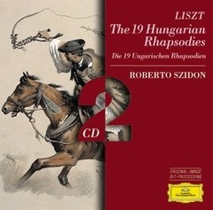 Liszt - The 19 Hungarian Rhapsodies - Roberto Szidon ( 2 CDs )