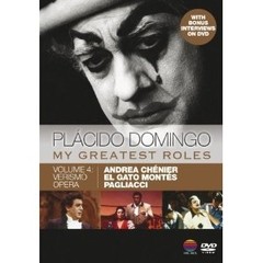 Plácido Domingo - My Greatest Roles Vol. 4 Andrea Chénier / El Gato Montés / Pagliacci / Documental - 4 DVD