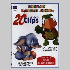 Canciones infantiles animadas - 20 video clips - DVD