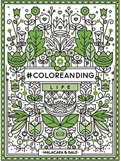 #Coloreanding life - Malacara & Gale - Libro ( p/colorear - adultos )