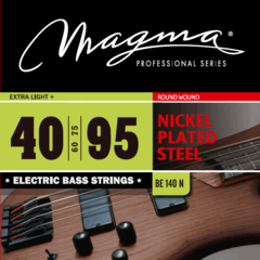 Cuerdas para bajo eléctrico - Magma - BE140 N - Nickel Plate Steel - Extra Light +