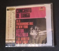 Astor Piazzolla y su Quinteto Nuevo Tango - Concierto de Tango en el Pilharmonic Hall de New York - CD