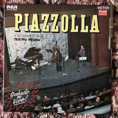 Astor Piazzolla y su quinteto en el Teatro Regina (en vivo) - Vinilo