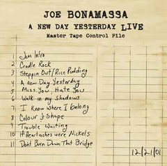 Joe Bonamassa - A new day yesterday live - 2 Vinilos