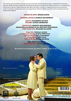 La Rondine - Giacomo Puccini - Dinara Alieva / Charles Castronovo - DVD - comprar online