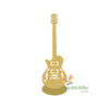 Instrumento Musical Guitarra 30cm MDF cru