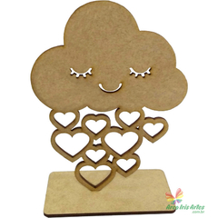 Nuvem Chuva de Amor com base 15cm