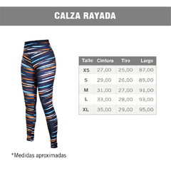 CALZA RAYADA - tienda online