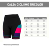 Imagen de CALZA CICLISMO MUJER TRICOLOR