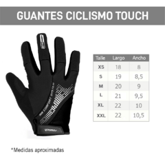 GUANTES CICLISMO TOUCH en internet