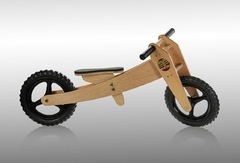Triciclo de equilíbrio woodbike 3 em 1