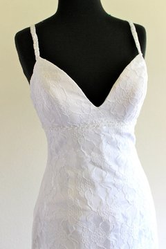 Vestido de novia de encaje - comprar online