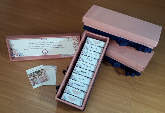 Caixa Bis Personalizada para Dia das Mães