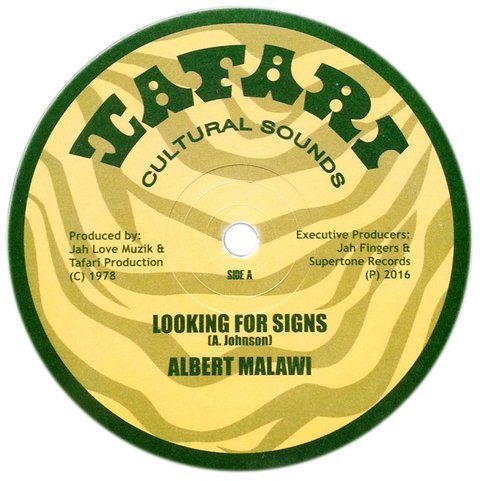 12" Albert Malawi/Brigadier Jerry - Looking For Signs/Conscious Time [NM]