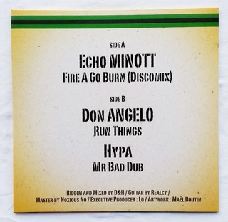 12" Echo Minott/Don Angelo - Fire A Go Burn/Run Things [NM] - Subcultura