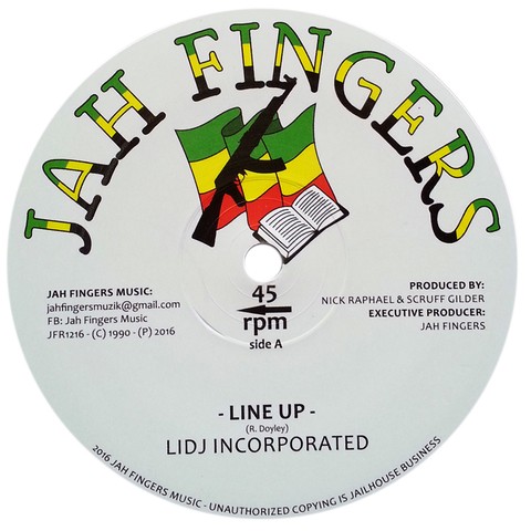 12" Lidj Incorporated - Line Up/Line Up Dub [NM]