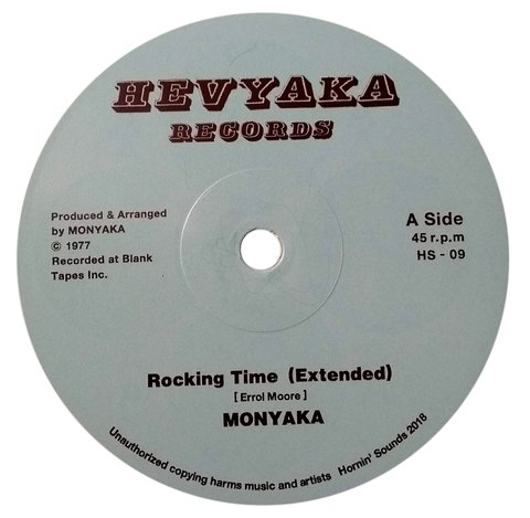 12" Monyaka - Rocking Time/Dubwise [NM]
