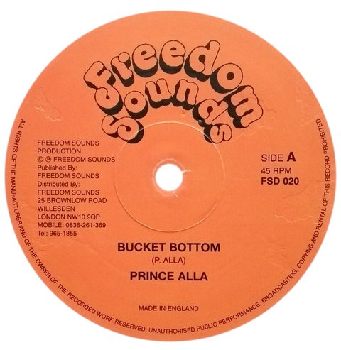 12" Prince Alla/Full Wood - Bucket Bottom/Stop and Think Me Over [NM]