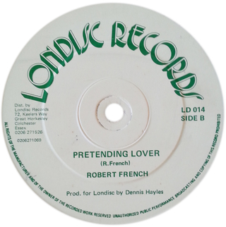 12" Robert French - My Baby/Pretending Lover (Original Press) [VG+] - comprar online